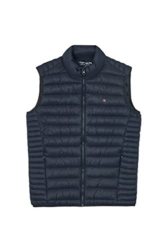 Teddy Smith Homme B-terry Blouson, Bleu, XL EU