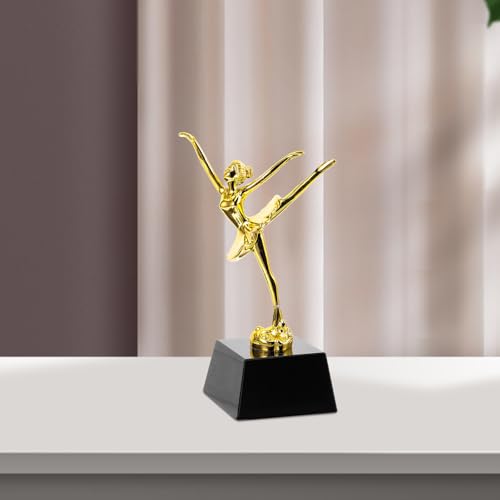 Statue Ballerine Délicate Or sans Bavure pour Trophée