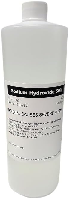 Sodium Hydroxide Reagent 50% Sol 1000ml (32oz)