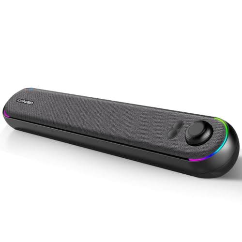 ICOREBEI USB-C Stereo Soundbar on Amazon