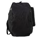 24in Bass Drum Bag, Oxford Cloth Drum Case with Shoulder Strap, Black