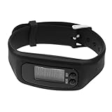 INOOMP Polsbandje Stappenteller Armband Horloge Stappenteller Horloge Voor Senioren Eenvoudig Horloge Hond Stappenteller Stappen Nauwkeurig Volgen Hulpmiddel Geschiktheid Silicagel Nummer