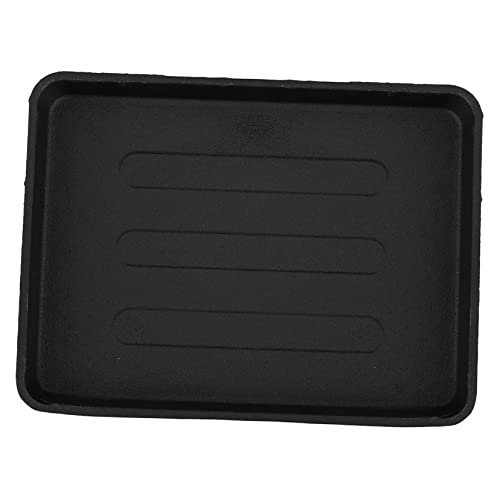 Hemobllo Sartén de Hierro para Barbacoa Bandeja Teppanyaki Accesorios Bbq para Cocción Interiores y Exteriores para Reuniones y Fiestas