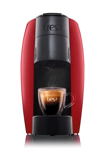 Cafeteira Espresso LOV Vermelha, 127V - TRES 3 Corações