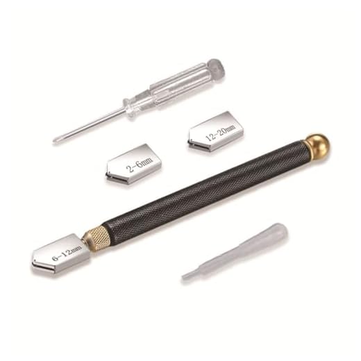 HRLORK Glass Cutter Kit for DIY Crafts