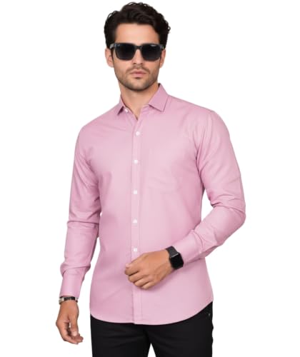 Image of Diverse Men's Stylish Poly Cotton Casual Shirt || Full Sleeve Button-Down Shirt with Single Pocket || Comfortable Breathable Fabric || Perfect for Casual Office and Outing Wear