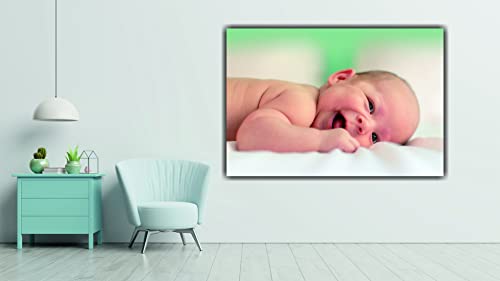 Image of New Born Baby Girl /Boy Poster for Wall Pregnant Women Wall Poster (Size - 45CM X 64CM)