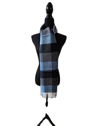 Luxury 100% Pure Peruvian Soft Baby Alpaca Reversible Wool Scarf for Men & Women - Variety of Colors3