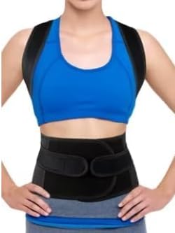 Miniatura 4 de Back Brace Posture Corrector for Men, Back Straightener Posture Corrector, Scoliosis and Hunchback Correction, Adjustable Posture Trainer (Black,