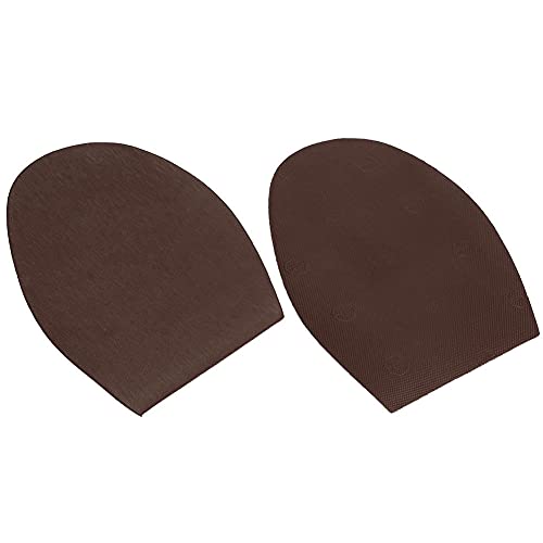 1 par skor sulreparation, ersättningsgummisåser klackar anti-slip Outlole – skotillbehör för damskor, 17,5 x 12 cm (mörkbrun)