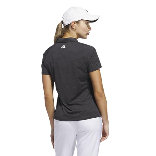 adidas Women's Ultimate365 Heather Twistknit Polo Shirt3