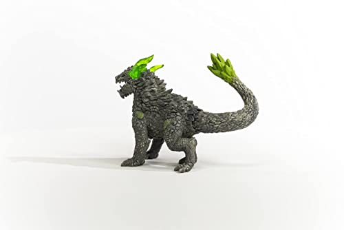 SCHLEICH ELDRADOR Creatures | Steindrache 70149 | ELDRADOR Monster Spielfigur mit beweglichem Kiefer und drehbarem Schwanz | tolles Geschenk für Kinder | ab 7 Jahren | 18 x 8 x 14 cm