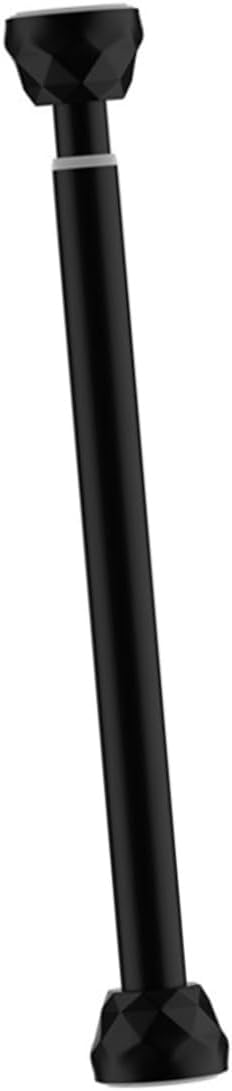 Household Extendable Clothes Drying Rod Retractable Closet Rod Clothes Rail Stainless Steel No Drilling Strong Load-bearing