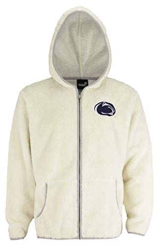 NCAA Women's Penn State Nittany Lions Time Honoured Teddy Full Zip Fleece Jacket (Large)