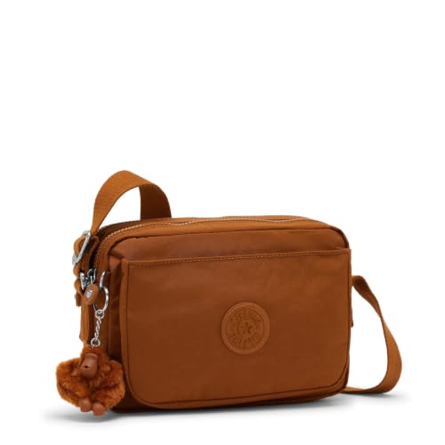 Image of Kipling Women's Abanu Medium Crossbody Bag, Lightweight, Adjustable Nylon Waist Pack with Multi-Compartment Zip Pockets