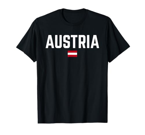 AUTRICHE Drapeau | Hommes Femmes Enfants AUTRICHE T-Shirt