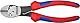 KNIPEX TwinForce Hochleistungs-Seitenschneider mit Öffnungsfeder mit Mehrkomponenten-Hüllen schwarz atramentiert 180 mm, 73 72 180 F