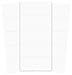 Magnetic Strips, Pre-Cut, 2in, White, PK25