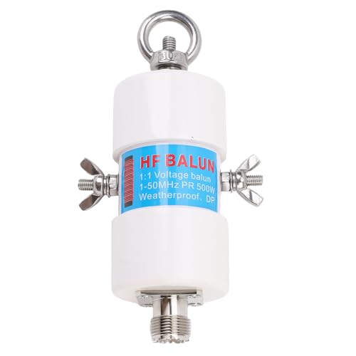 Balun para antena de radio dipolo 1-50 MHz convertidor HF casero de 500W