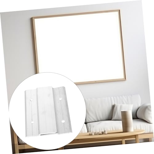 Image of Mikikit 5pairs Heavy Duty French Cleat Hanger Kit for Mirrors Pictures Mounting Clips for Easy Installation Durable Wall Bracket Hardware for Frames Shelves