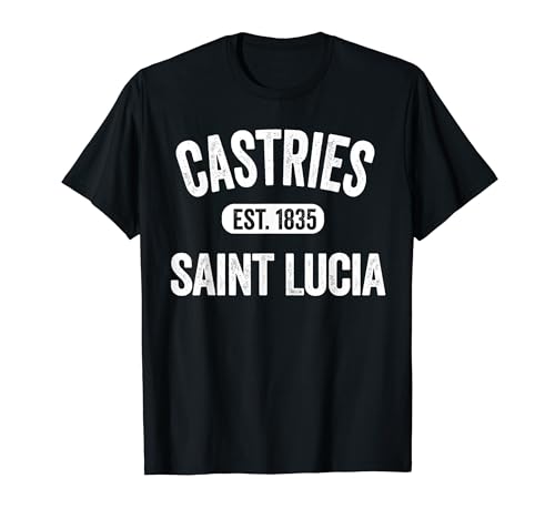 Souvenir de Sainte Lucie Vacances Fierté Sainte Lucie Hommes Femmes T-Shirt