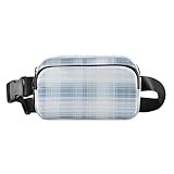 Squares - Elegante bolso cruzado para mujeres y hombres, bolso cruzado multiusos con correa ajustable para viajes, vacaciones, correr