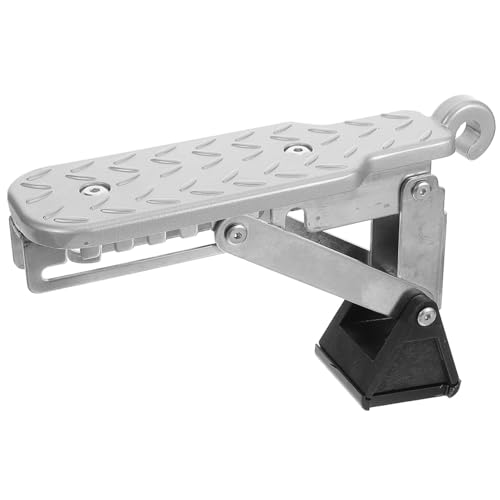 GRIRIW Car Step Aluminum Door Pedal Truck Hitch Step Roof Rack Accessory Easy Install Durable Scratch Resistant