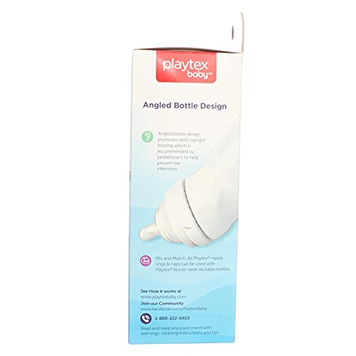 Playtex Ventaire Advanced Bottle With Nip 3M+ 9 Oz (2 Pack) #TOP12