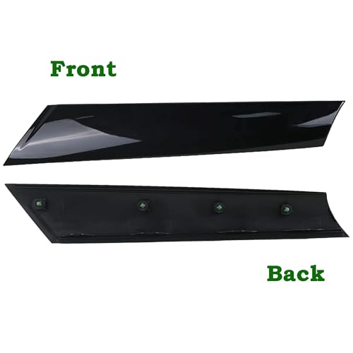 Right Passenger Side Windshield Post Trim A-Pillar Molding Cover for Mini Clubman Base 2008-2014 Replacement 51137272584 1Pcs Black by Yestree - Used condition - Image 5