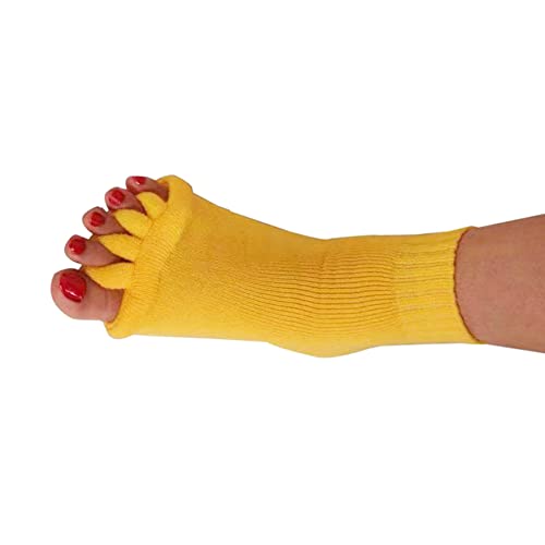 Image of AIBEARTY 1 Pair Yoga Sport Gym Five Toe Separator Socks