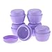 Produktbild MYLL 50ml Cremedose Leer (6 Stück) Kosmetikdose Plastik, Creme Dose Behälter für Kosmetik Tiegel (Lila)