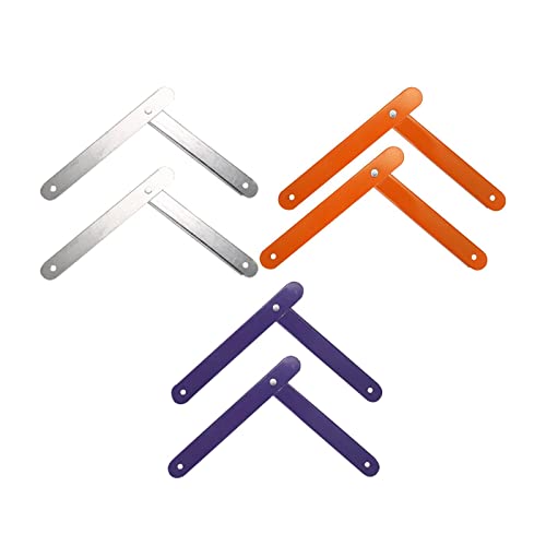 Image of 2X Folding Step Ladder Hinge Attachment Stepladders Tie Rod Replacement Kit White| Home & Garden|Tools|Ladders