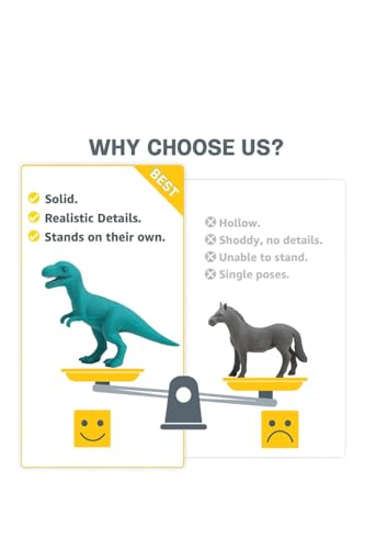 Image of 12-Pcs Realistic Dinosaur & Dragon Toy Set for Kids 2+ Years | Small-Size Roaring Dino Figures | Safari Action Animal Figurines | Educational Pretend Play | Birthday & Return Gifts for Boys & Girls