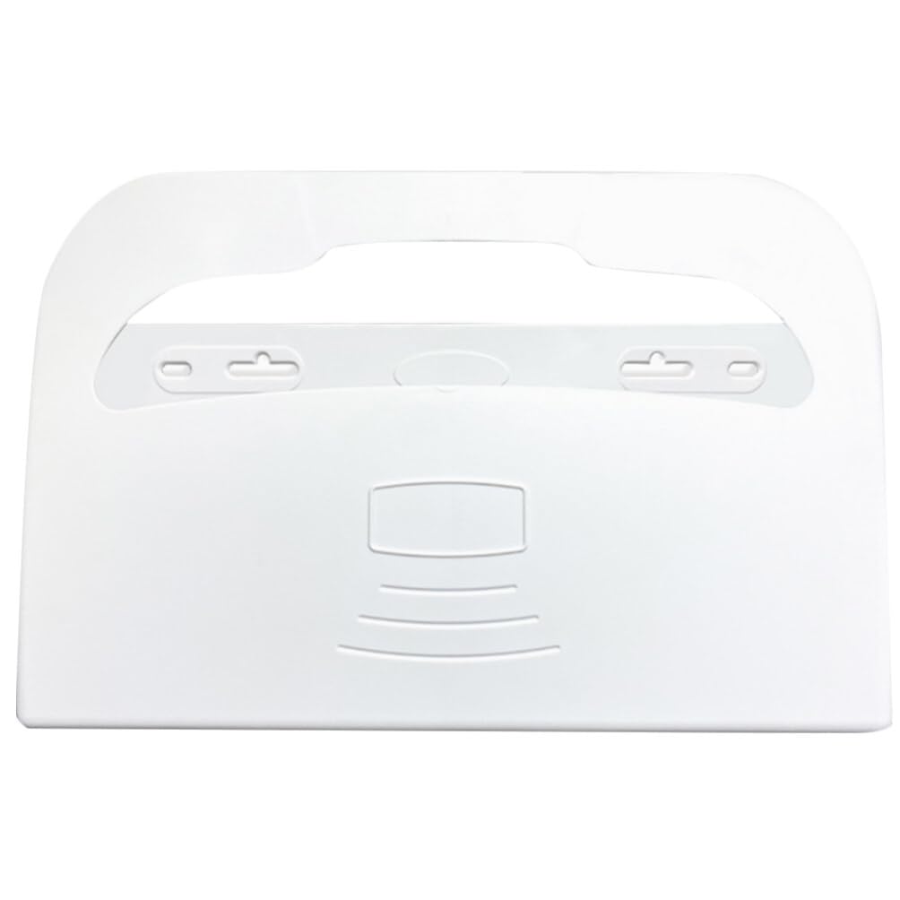 Angoily Toilet Paper Holders Commercial Bathroom Toilet Cover Dispenser Toilet Seat Paper Towel Holder Commercial Toilet Paper Dispenser Toilet Seat Holder Wall-Mounted White Cushion Abs