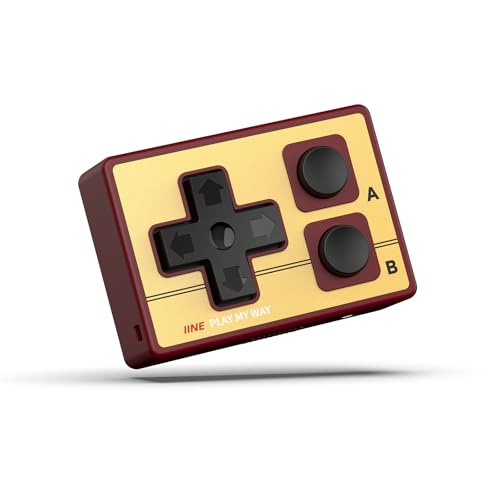 IINE Mini contrôleur pour iPhone/iPad/Android, contrôleur sans fil portable pour défilement TikTok, tournage de pages électroniques, contrôle de la musique, clicker PPT, déclencheur selfie, avec IINE Mini contrôleur pour iPhone/iPad/Android, contrôleur sans fil portable pour défilement TikTok, tournage de pages électroniques, contrôle de la musique, clicker PPT, déclencheur selfie, avec