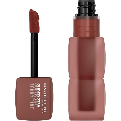 Maybelline New York - Blush à Lèvres Teddy Tint - Effet Mat Fondu - Tenue Longue Durée - Teinte...
