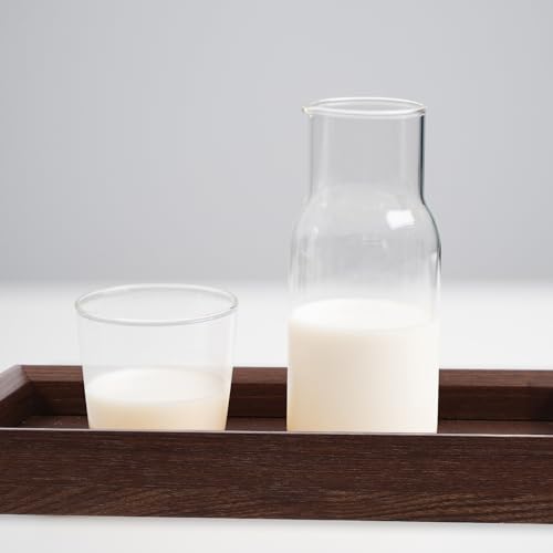 Bandeja de madera rectangular ligera BUGUUYO decorativa para salón de té 8