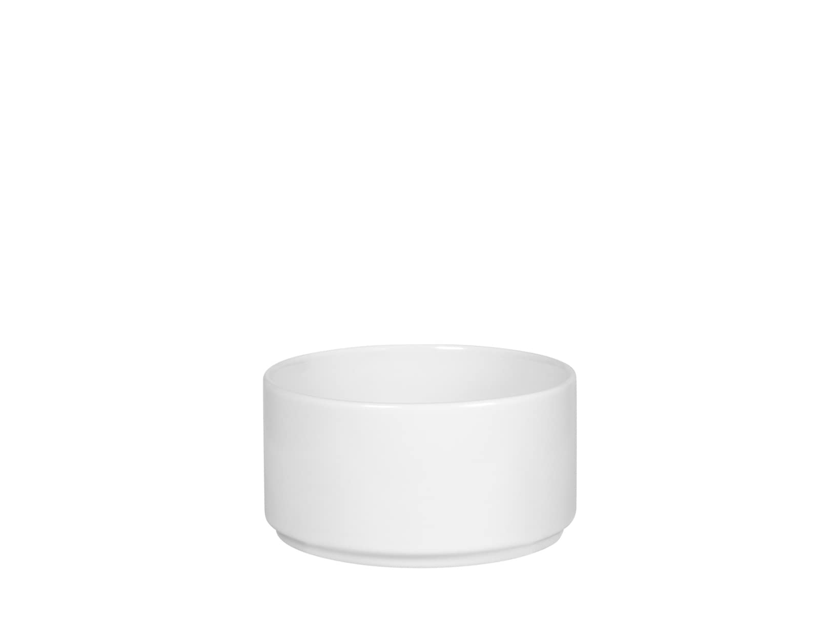 H&H Norway Set of 6 Porcelain Cups, White, 10 cm