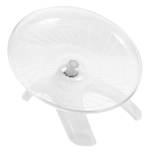 Toddmomy Large Pet Wheel for Chinchilla Guinea Pig Enrichment Toys Quiet Hamster Wheel for Small Animals