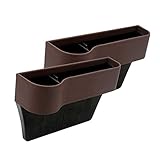 Bemycutie Car Seat Pockets ，Car Console Side Organizer Seat Gap Filler Catch Caddy with Non-Slip...