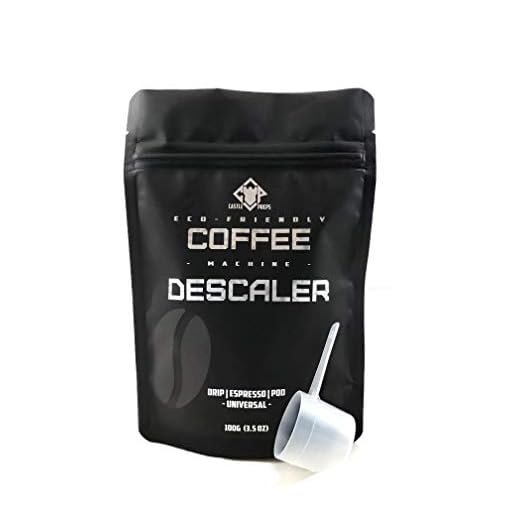 Castle Preps Eco-Friendly Coffee Machine Descaler and Cleaner for Drip, Pod, Capsule, Water Kettle and Espresso Machines, 100g