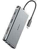 KUKIY USB C Hub, 10 in 1 Type C Multiport Adapter with Ethernet, 4K HDMI,VGA,2 USB 3.0,2 USB...