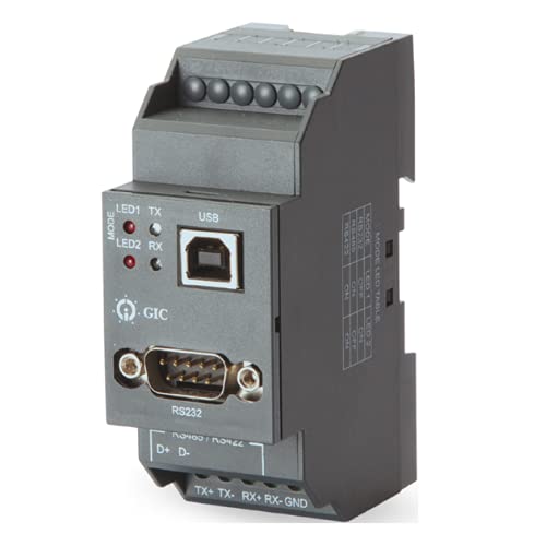 GIC 28A11A0 Interface Converter D Type 9 Pin Male Compatible with PC, RS485, RS422- Screw Terminals-image-10