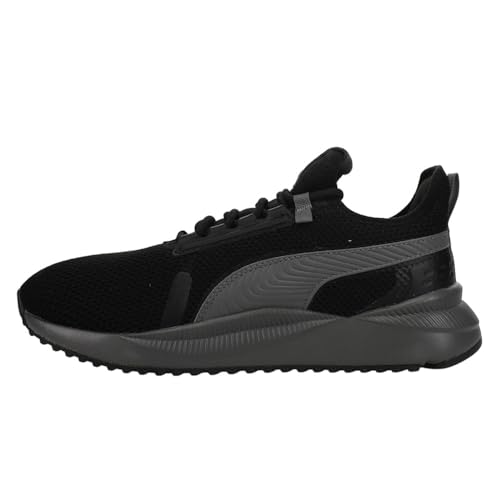 PUMA Mens Pacer Future Street Knit Wide Lace Up Sneakers Shoes Casual - Black - Size 9.5 M3