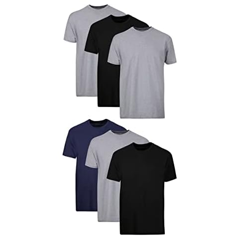 Hanes Tagless ComfortSoft Crewneck T-Shirts 6 Pack Cover