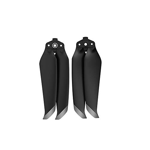 7238F - Eliche pieghevoli per DJI AIR AIR 2 riduzione del rumore rilascio rapido CW CCW Props Propellers argento-1 paio
