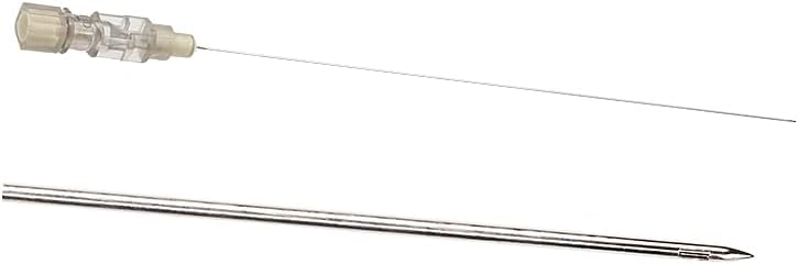 Becton Dickinson (BD) Whitacre Spinal Needles | 25 G | 3.5 INCH | 90 mm Length | Grey | Minimize the risk of PDPH compared to larger gauge | cutting-point needles | 405129 | Pack of 2