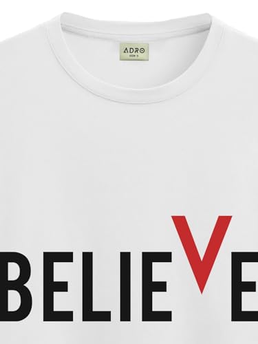 Image of ADRO Men Cotton Regular Printed Tshirt