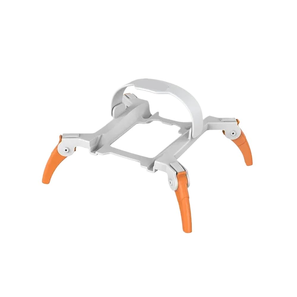 Estensioni del carrello di atterraggio rinforzate per 3 accessori compatibili per la protezione delle gambe di supporto degli ingranaggi(Orange-grey)