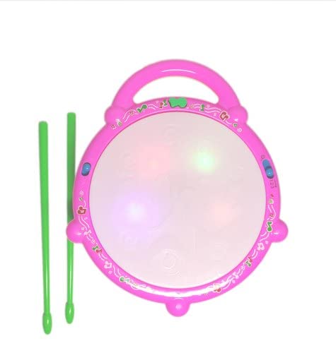 BABA FAB Kids Drum Set, Electric Musical Instruments Toys with 2 Drum Sticks, Flash Light and Adjustable Microphone Random Color (Drum) (B09JZNSBQP) Amazon Price History, Amazon Price Tracker